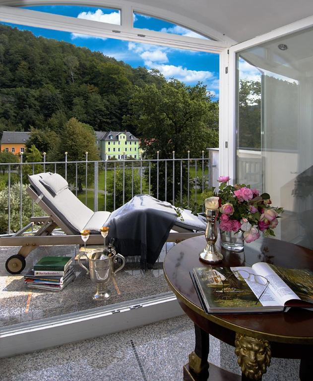 Apartmenthaus Albrechtsburg Bad Schandau Camera foto